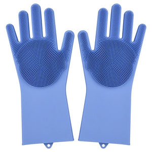 2PCS   Magic Dish Washing Gloves