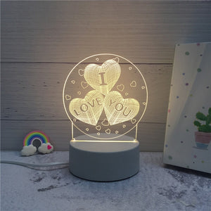 3 D Figure Lights