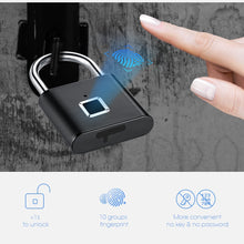 Load image into Gallery viewer, Fingerprint Smart Padlock