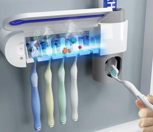 Toothbrush Holder Automatic Toothpaste Squeezers