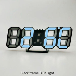 3D LED Wall Digital Clock