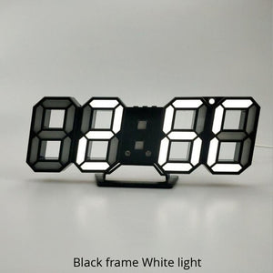 3D LED Wall Digital Clock